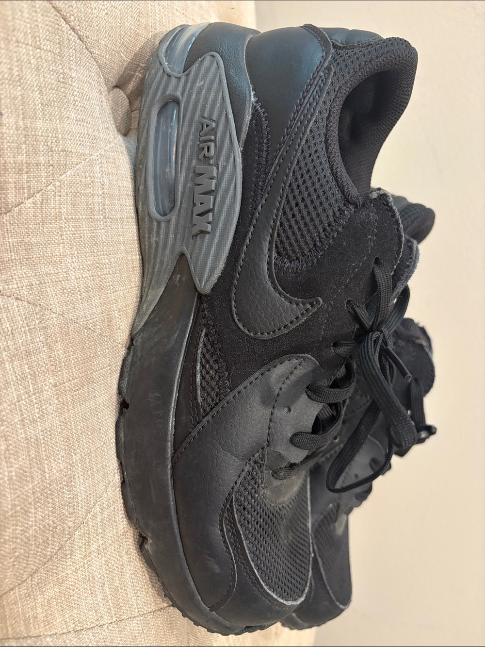 Nike Black Air Max Low-Top Sneakers